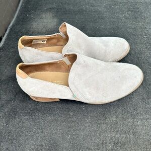 Suede Toms Booties. Size 10